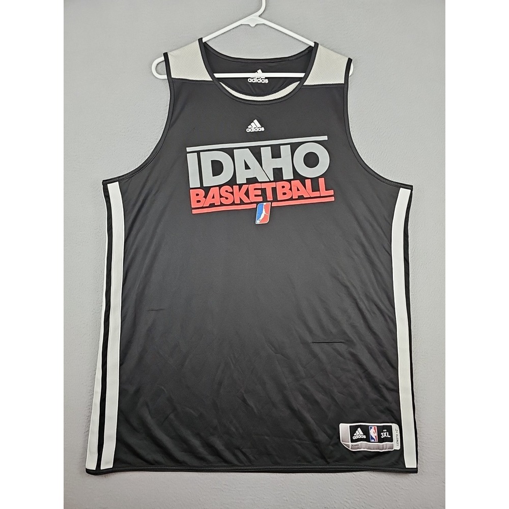 Adidas Basketball Jersey Men's Size 3XL Idaho Stampede Basketball Reversible
